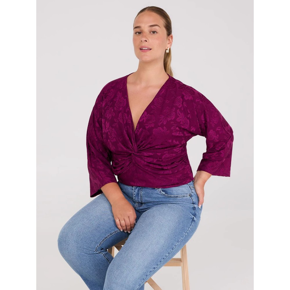 Front Knot Kimono