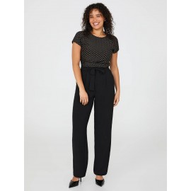 Dobby Stripe Straight-Leg Long Length Pants