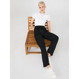 Wide-Leg Long Length Pants With Porkchop Pockets