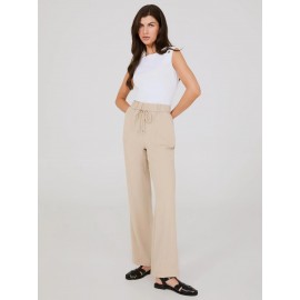 Sleeveless Top With Button Shoulder Details