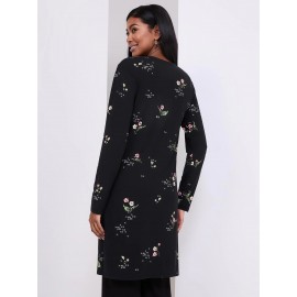 Floral Print Cardigan