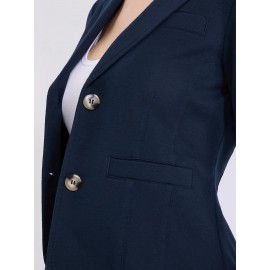 2-Button French Terry Blazer