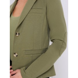 2-Button French Terry Blazer