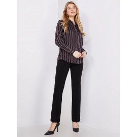 Belted Pintuck Front Pants