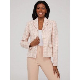 Boucle 3-Button Blazer