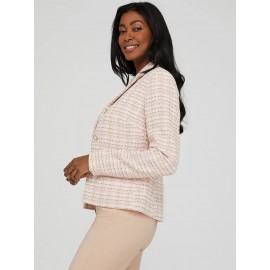 Boucle 3-Button Blazer