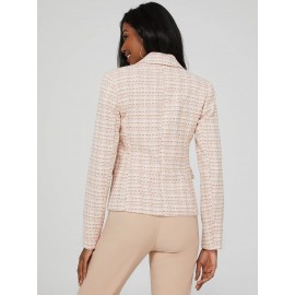 Boucle 3-Button Blazer