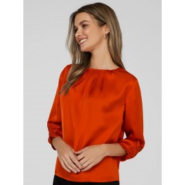 Box Pleat Blouse