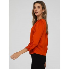 Box Pleat Blouse
